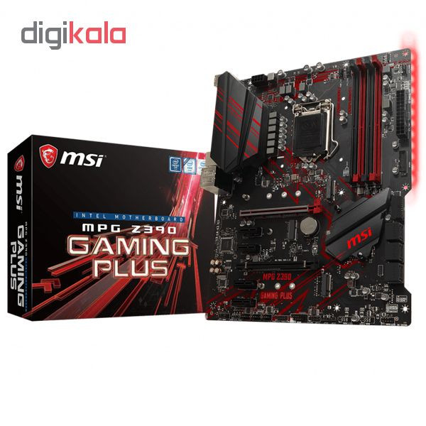 مادربرد ام اس آی مدل MPG Z390 GAMING PLUS DDR4. نو و آکبند