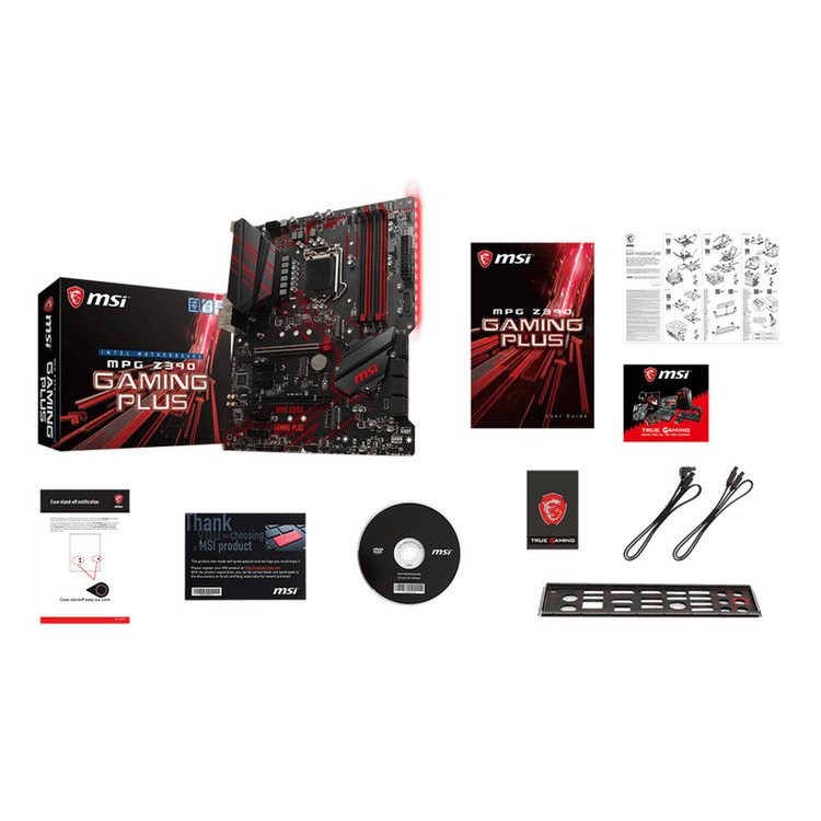 مادربرد ام اس آی مدل MPG Z390 GAMING PLUS DDR4. نو و آکبند