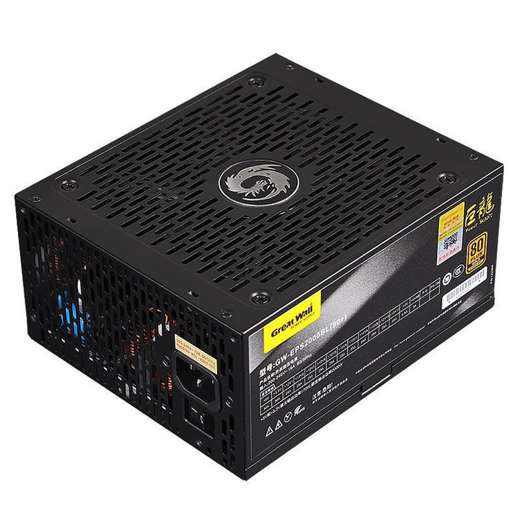 منبع تغذیه کامپیوتر گریت وال مدل GW-EPS2000bl(90+)---کارکرده