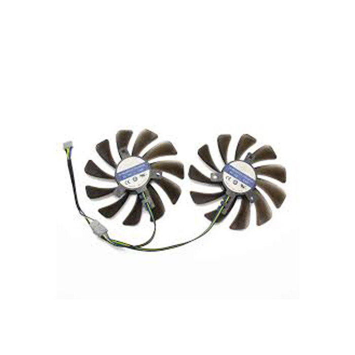 فن کارت گرافیک مدل XFX RX580 بسته دو عددی. اصلی