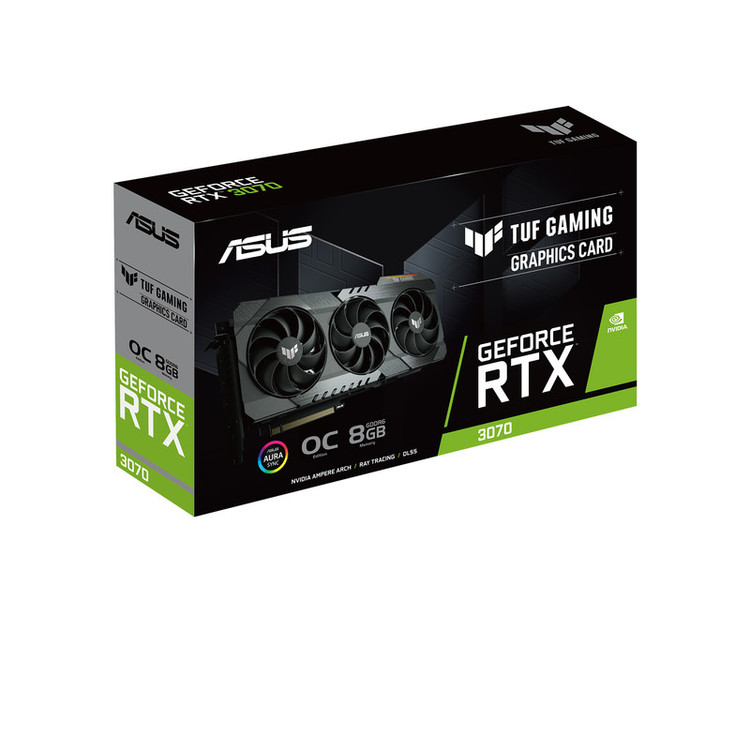 کارت گرافیک ایسوس مدل ASUS-TUF-RTX3070-O8G-GAMING