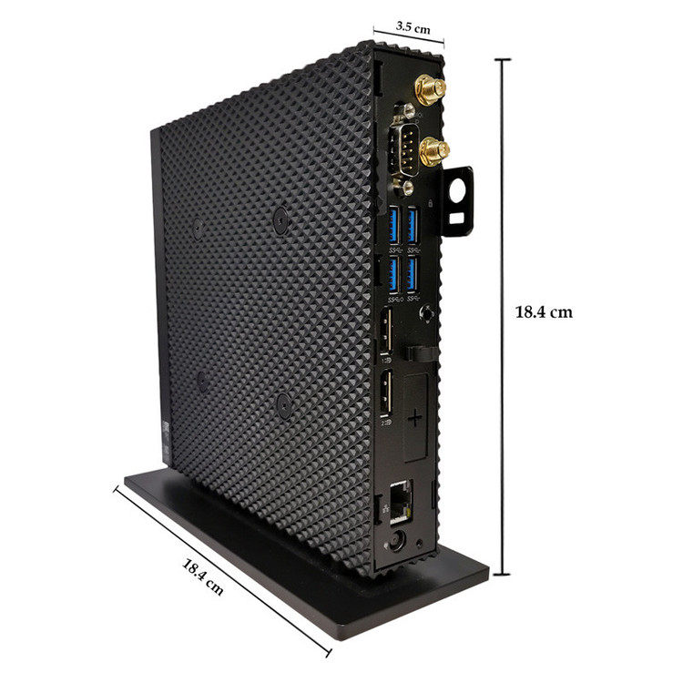مینی کامپیوتر دل Wyse 5070 با پردازنده Celeron و ۴ گیگابایت رم , ssd 128