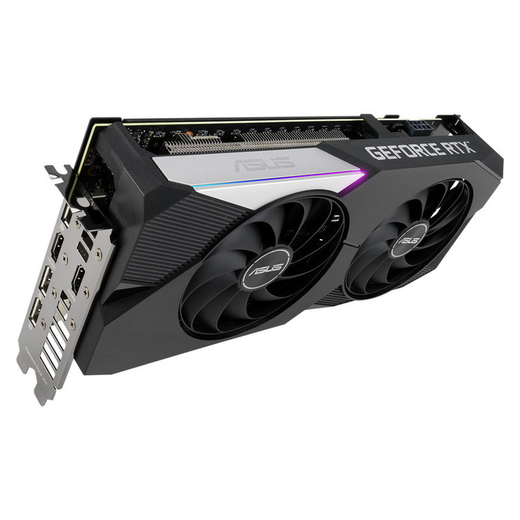 کارت گرافیک ایسوس مدل DUAL-RTX3060TI-O8G