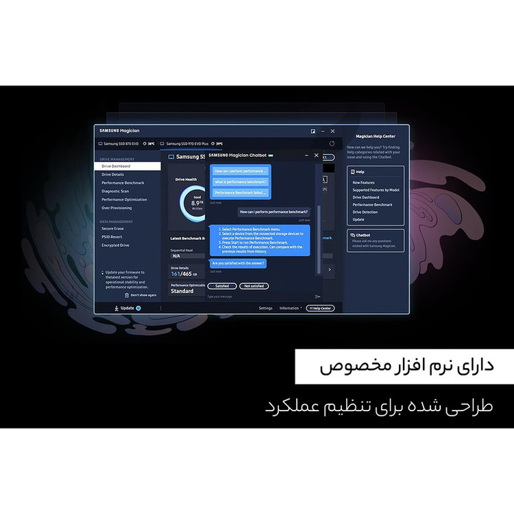 اس اس دی اینترنال سامسونگ مدل 970EVO PLUS ظرفیت 2 ترابایت